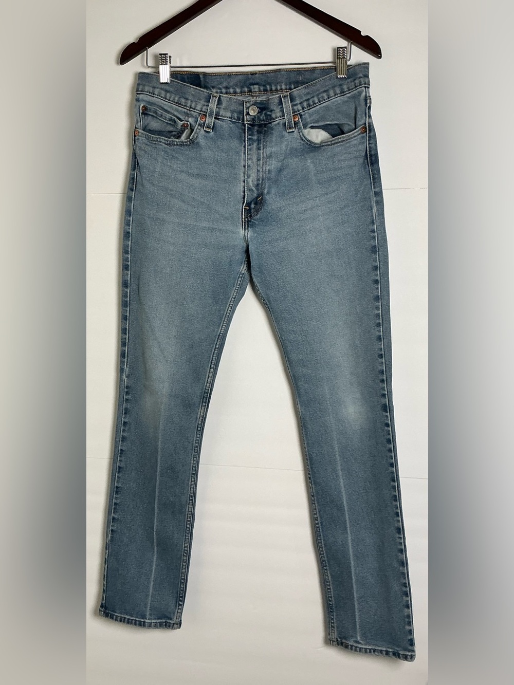 Levi’s 511 Slim Fit Men’s Jeans 34x32 Light Wash WaterLess Denim